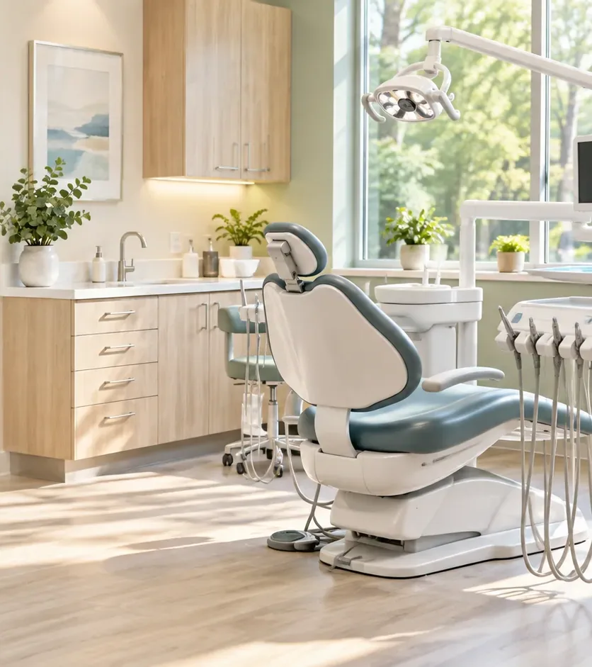 Treatment room at Bristol Dental Clinic